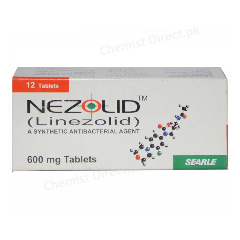 Nezolid 600mg Tablet Linezolid Searle pakistan Anti-Bacterial