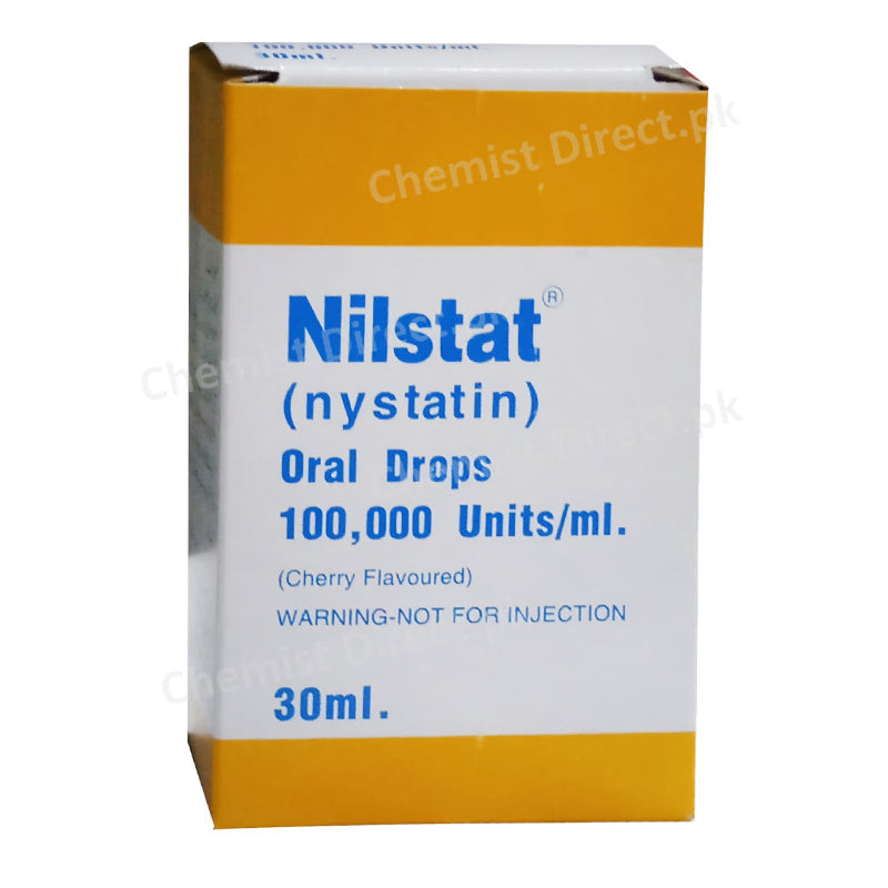 Nilstat 30ml Oral Drop Anti-Fungal ICI Pakistan Nystatin 100000u/ml