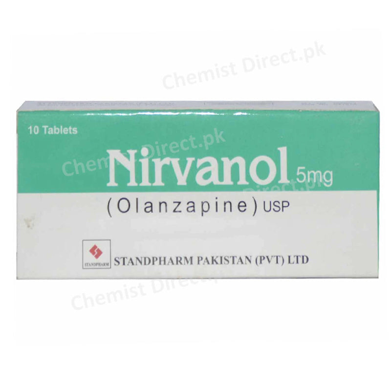     Nirvanol 5mg Tablet Standpharm Pvt Ltd Benzodiazepine Olanzapine