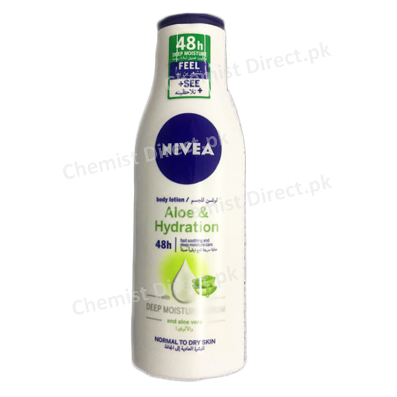 Nivea Aloe & Hydration lotion 250ml MOISTURE SERUM MOISTURE CARE
