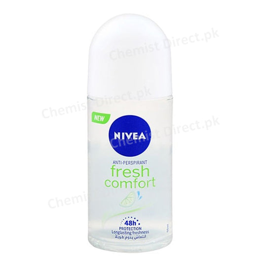 Nivea Fresh Comfort Anti-Perspirant Roll-On 50Ml Personal Care