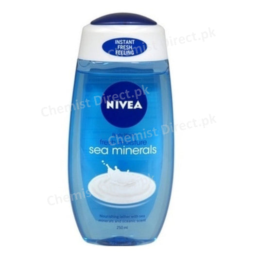 Nivea Fresh Moisture Sea Minerals Shower Gel 250Ml Personal Care