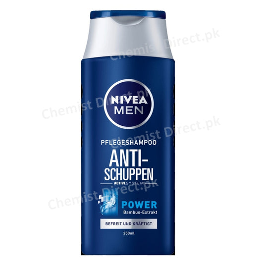 Nivea Men Care Hair Anti-Dandruff Power Shampoo 250 Ml Personal