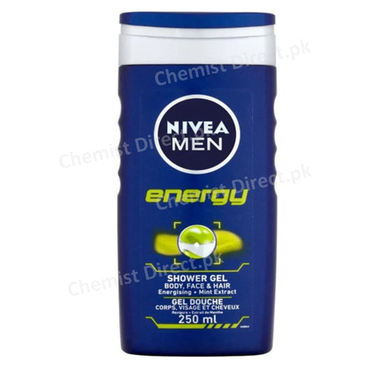 Nivea Men Energy Shower Gel 250Ml Personal Care