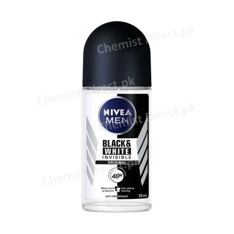 Nivea Men Invisible Black and White Deodorant 50ml