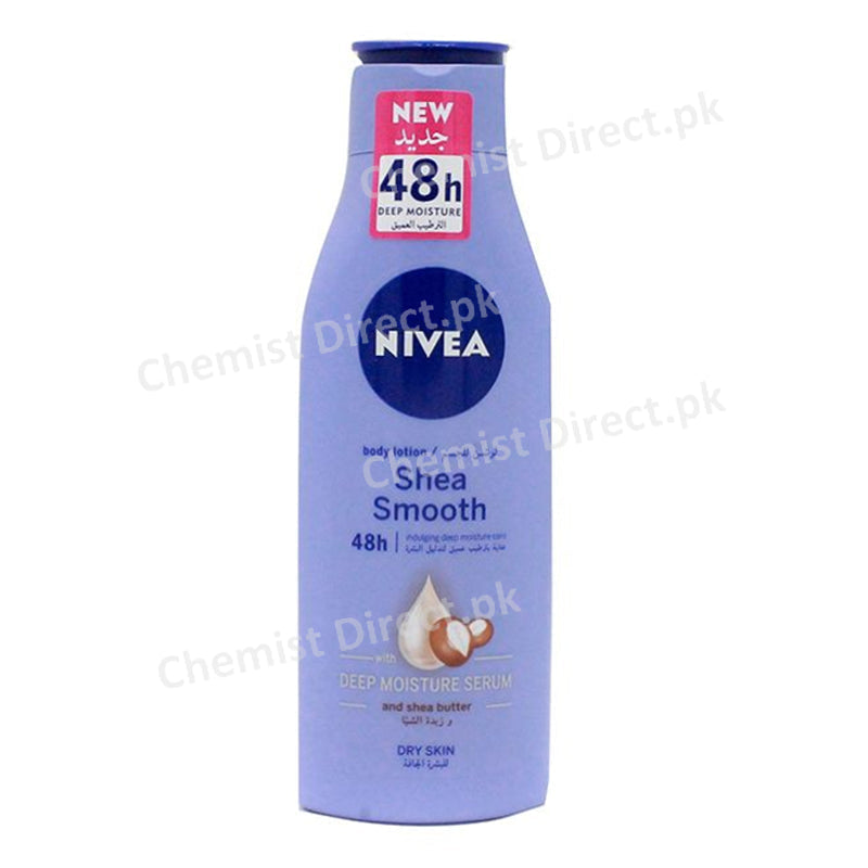 Nivea Shea Smooth Lotion Dry Skin 250Ml Personal Care