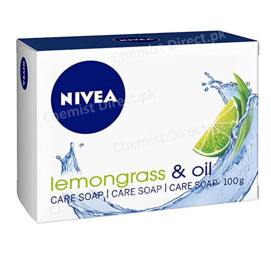 Nivea Soap Lemongrass & Oil 100G Personal Care