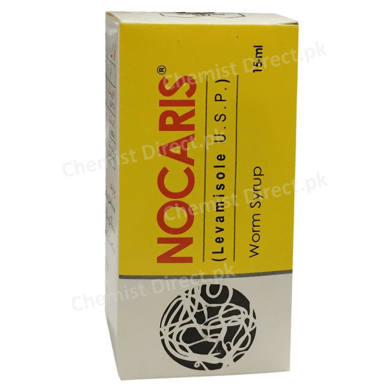 Nocaris 15ml Syrup Schazoo Pharmaceuticals Pvt Ltd Anthelmintics Levamisole 