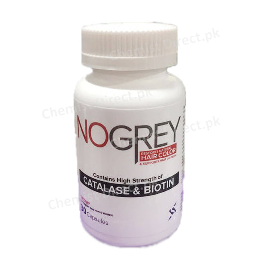 Nogrey 30 Capsule Sante Pharma Dietary Supplement Catalase & Biotin