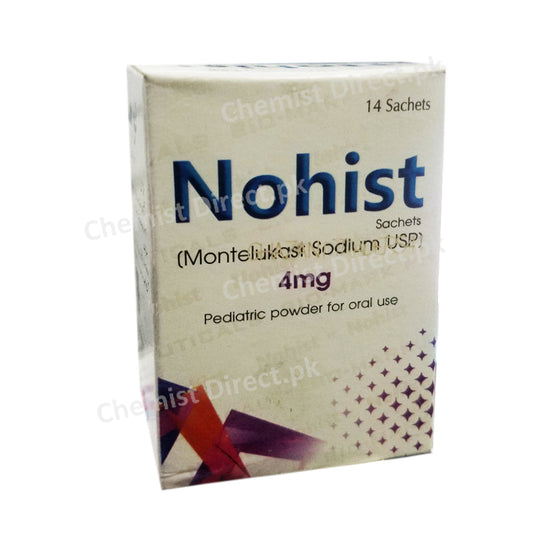Nohist 4mg Sachets Montelukast Sodium USP Sterling Pharma