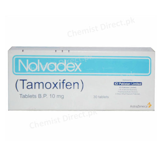 Nolvadex 10mg Tablet Anti-Cancer Tamoxifen ICI pakistan