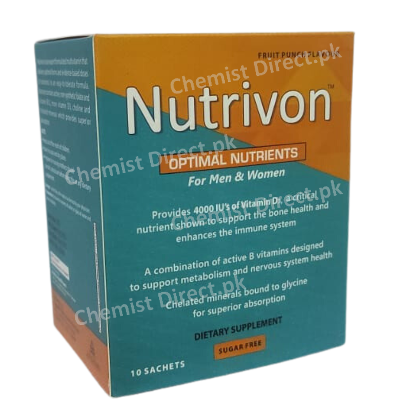 Nutrivon Optimal Nutrients Sachets 10S Medicine & Drugs