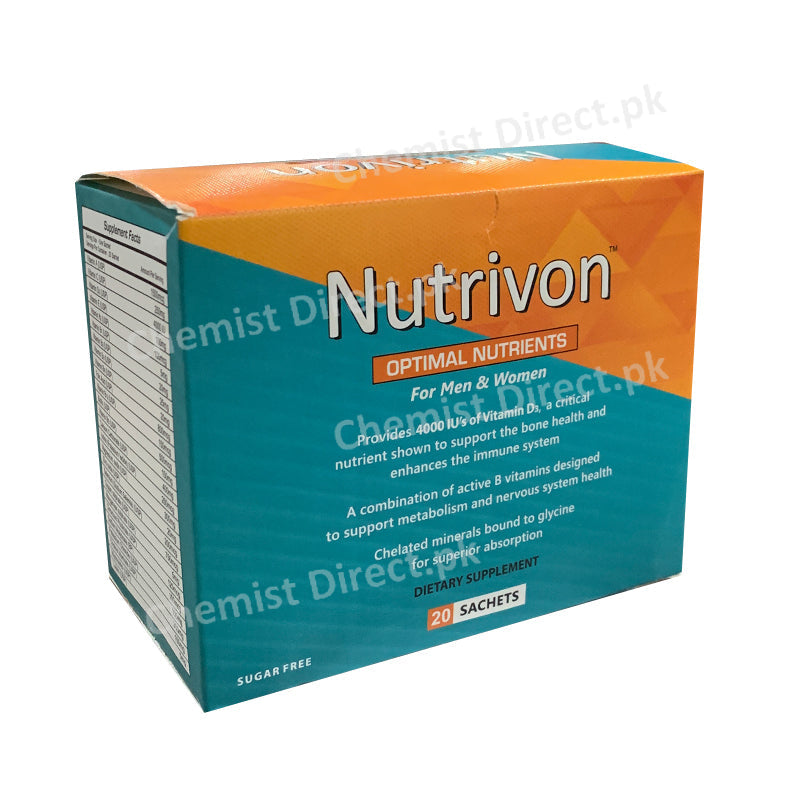 Nutrivon Optimal Nutrients Sachets 20S Medicine