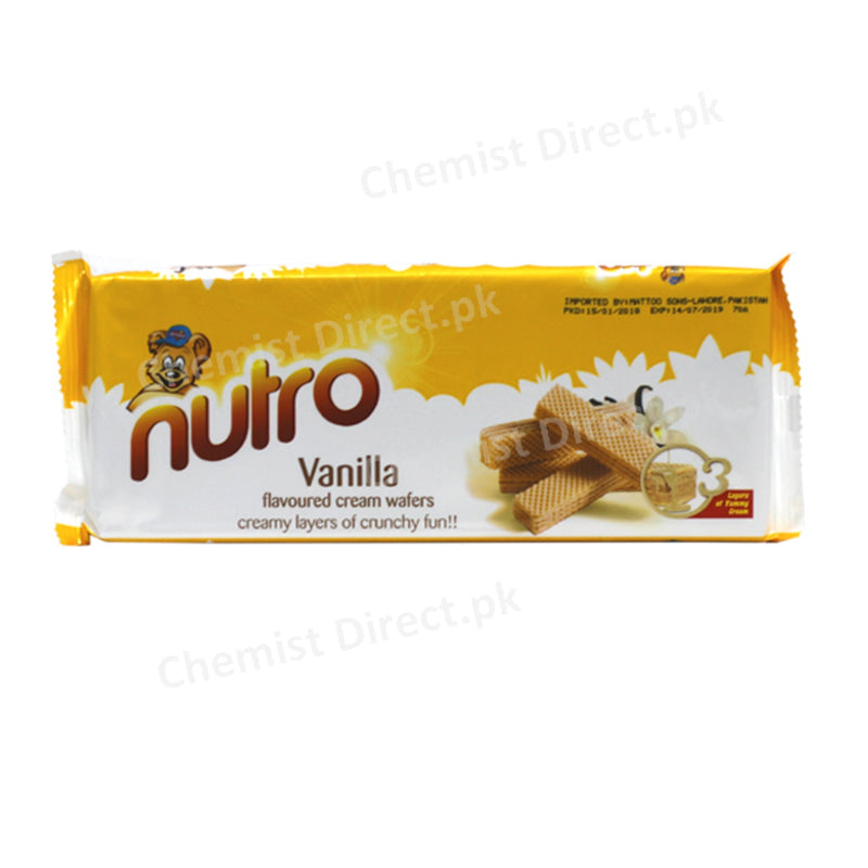 Nutro Vanilla Wafers 75Gm Food