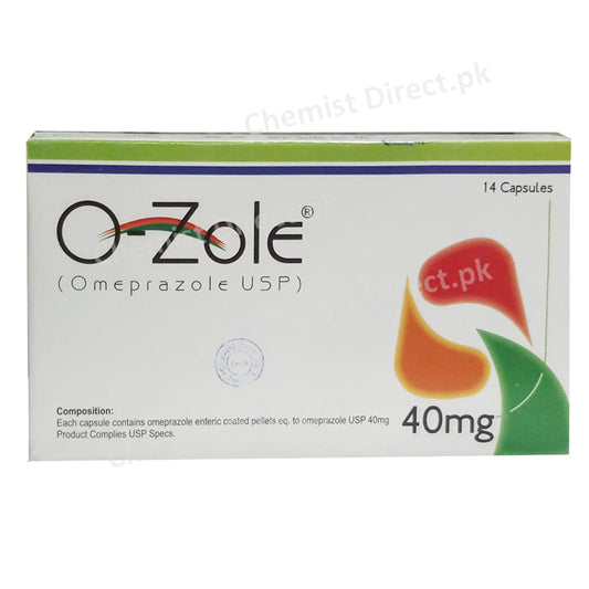 O Zole 40mg Tablet