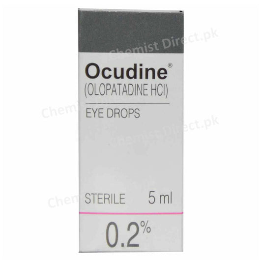 Ocudine Eye Drop Barrett Hodgson Pakistan Anti Histamine Olopatadine As HCl