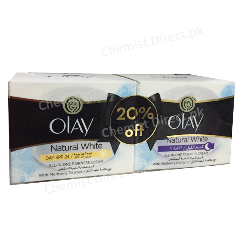 Olay Natural White Day & Night Cream Personal Care