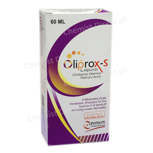 Oliprox S Lotion 60ml Crystolite Pharma