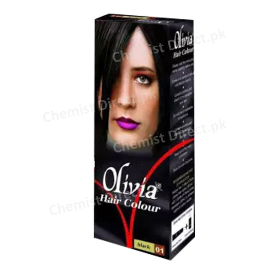 Oliva Hair Color Black 01 Personal Care
