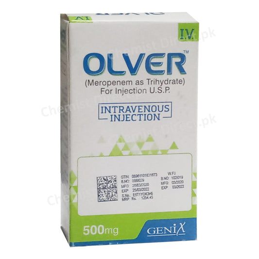 Olver 500Mg Iv Injection Medicine