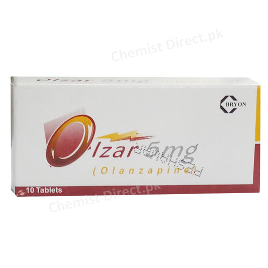 Olzar 5mg Tablet Bryon Pharmaceuticals Pvt Ltd Anti Depressant Olanzapine Citrate