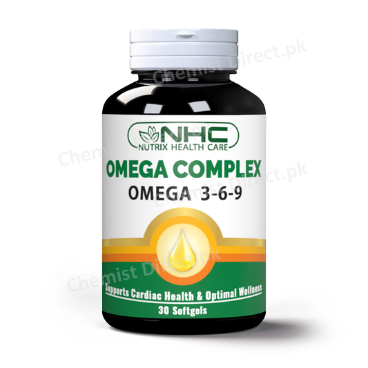 Omega Complex Capsule Medicine