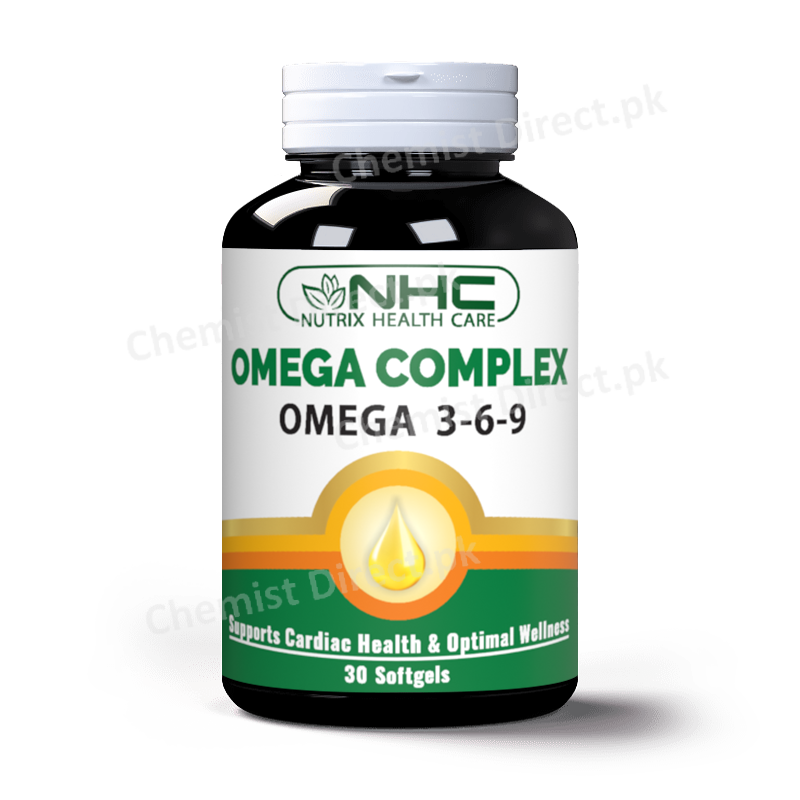 Omega Complex Capsule Medicine