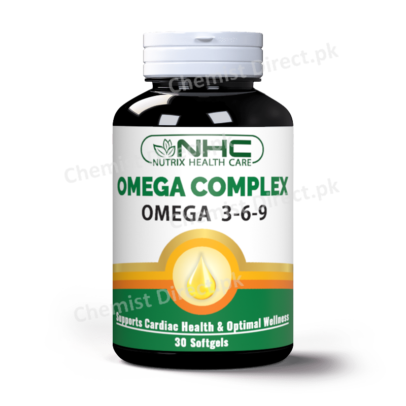 Omega Complex Capsule Medicine