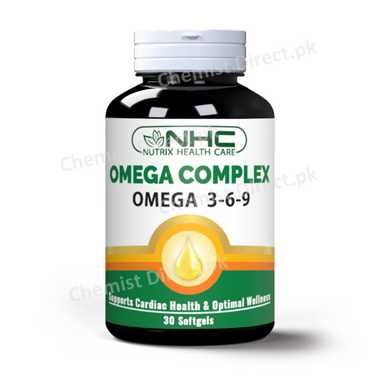 Omega Complex Capsule Medicine