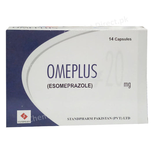 Omeplus 20mg Capsule Standpharm Pvt Ltd Anti Ulcerant Esomeprazole