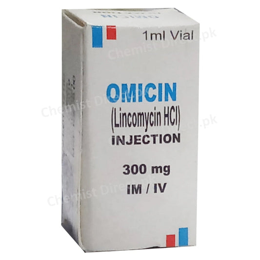 Omicin 300mg 1ml Injection SJ G Fazal Elahi Anti Bacterial Lincomycin