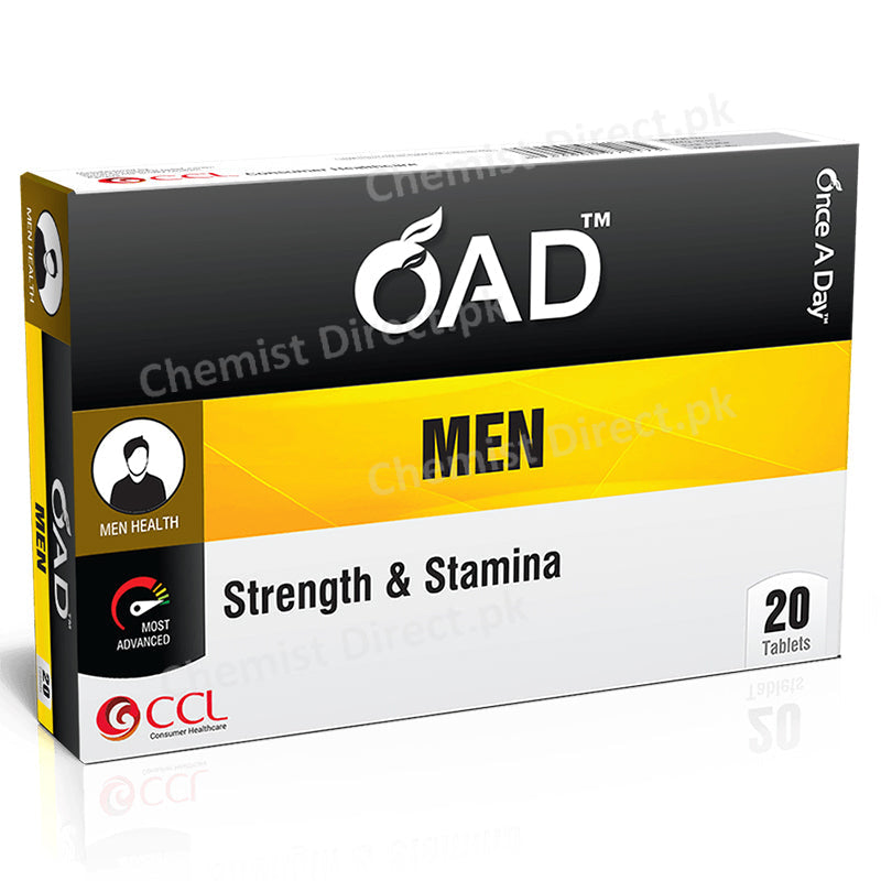 Once a day men tab ccl