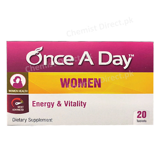 Once A Day Women Tablet CCL Pharmaceutical Multivitaminss With Minerals Energy & Vitality