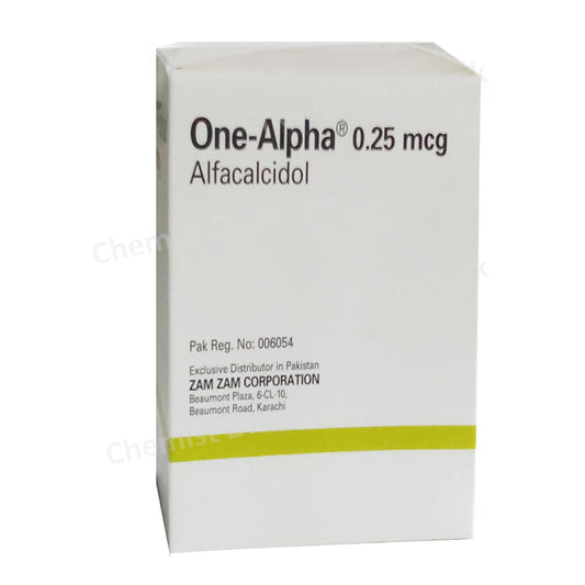 One-Alpha 0.25mcg Capsule leo Pharmaceuticals Alfacalcidol Vitamin-D