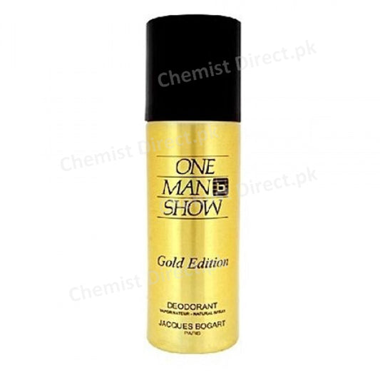 One Man Show Gold Edition Body Spray 200Ml Personal Care