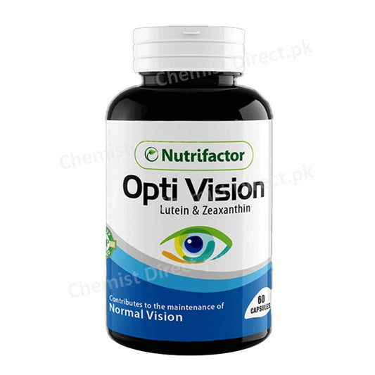 Opti Vision Nutrifactor Lutein & Zeaxanthin Capsule Normal Vision