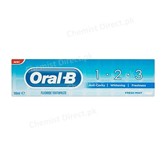 Oral-B 1.2.3 Fluoride Toothpaste 100Ml Personal Care