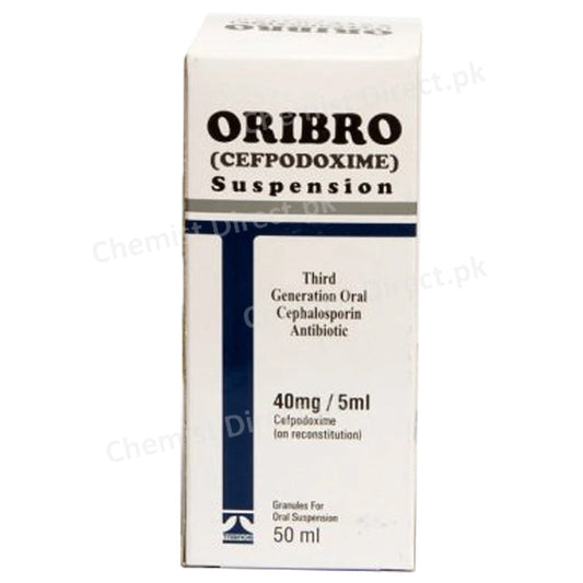 Oribro 50ml Syrup Tabros Pharma Pvt Ltd Cephalosporin Antibiotic Cefpodoxime
