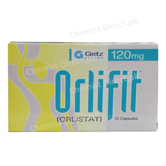 Orlifit 120mg Capsule Orlistat Anti-Obesity Getz Pharma