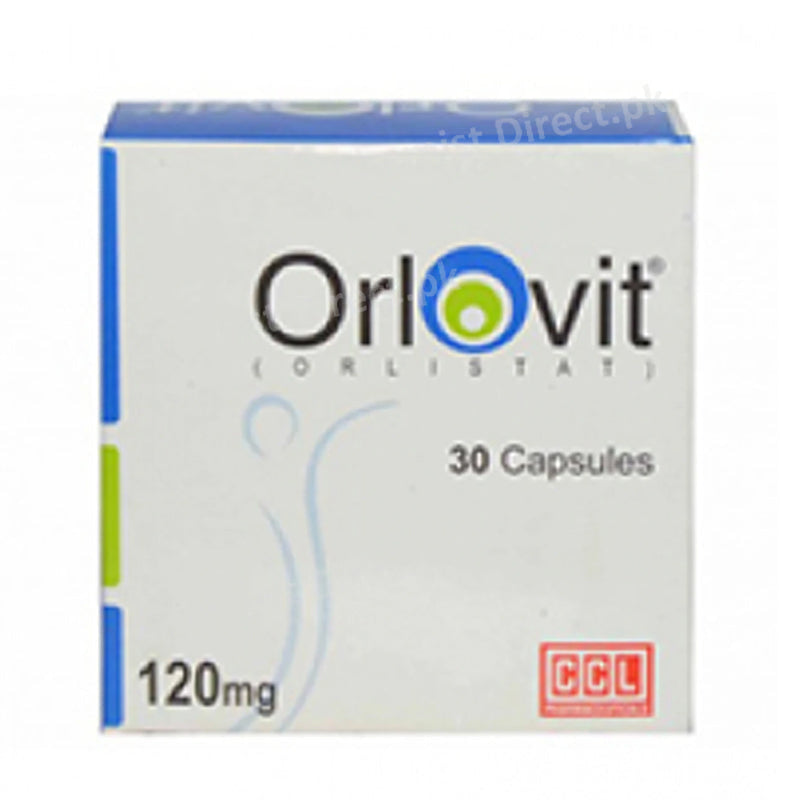 Orlovit 120mg Capsule CCL Pharmaceuticals Anti-Obesity Orlistat