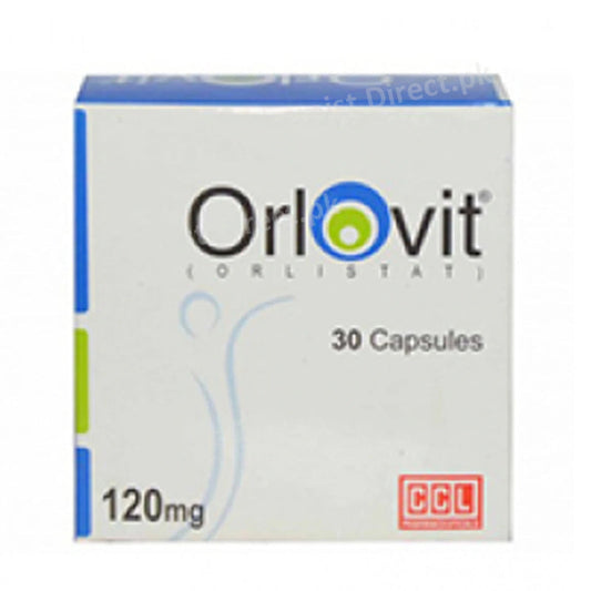 Orlovit 120mg Capsule CCL Pharmaceuticals Anti-Obesity Orlistat