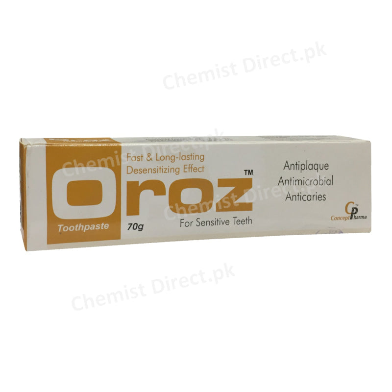 Oroz Toothpaste 70G Medicine