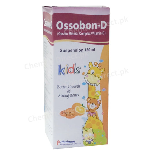 Ossobon D 120ML Mineral Supplement Ossein Mineral Complex Vitamin D