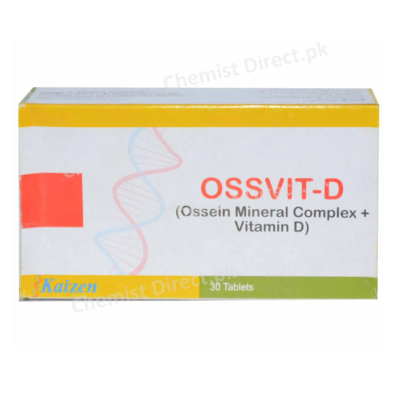 Ossvit D Tablet Kaizen Pharma Osseinminera lComplex Vitamin D