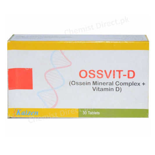 Ossvit D Tablet Kaizen Pharma Osseinminera lComplex Vitamin D