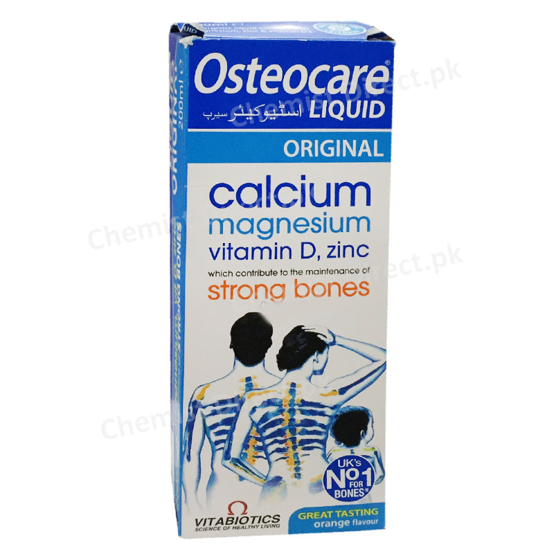 Osteocare liquid Actimed Pharma Calcium Supplement calcium 600mg magnesiumplusvitamin D zinc