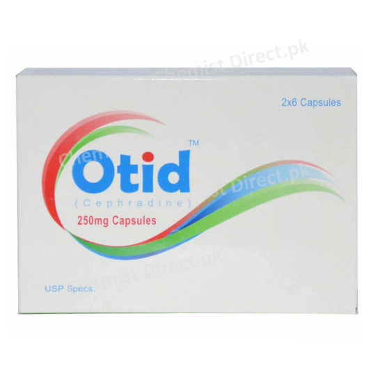 Otid 250mg Capsule Sami Pharmaceuticals Pvt Ltd Cephalosporin Antibiotic Cephradine