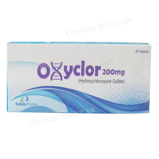 Oxyclor 200mg Tablet Solace Pharma Hydroxychloroquine Sulpate