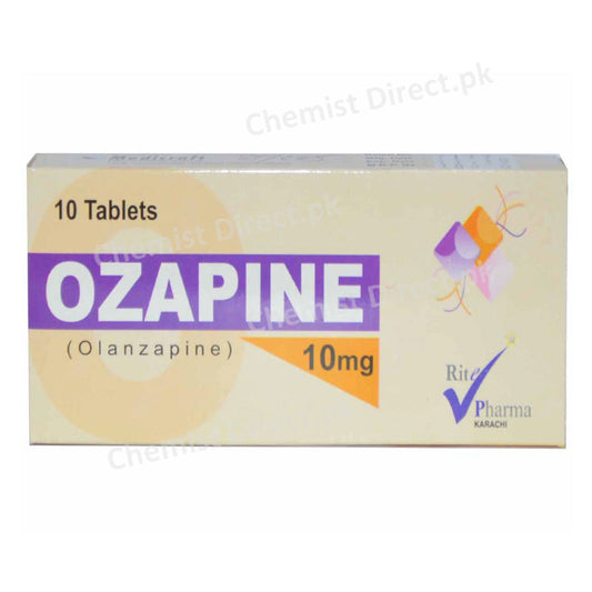 Ozapine 10mg Tablet Rite Pharma Olanzapine