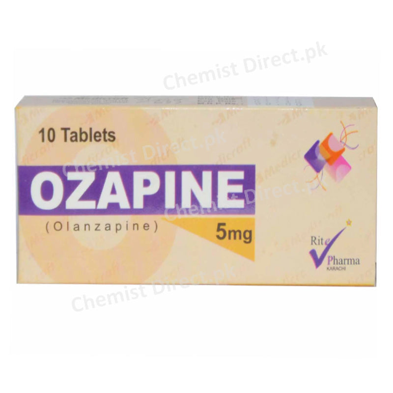 Ozapine 5mg Tablet Rite Pharma Olanzapine